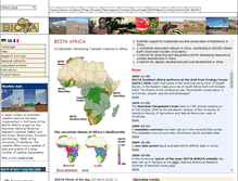 Tablet Screenshot of biota-africa.de