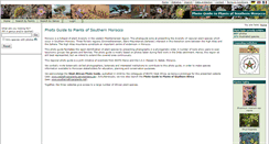 Desktop Screenshot of plantsofsouthernmorocco.biota-africa.net